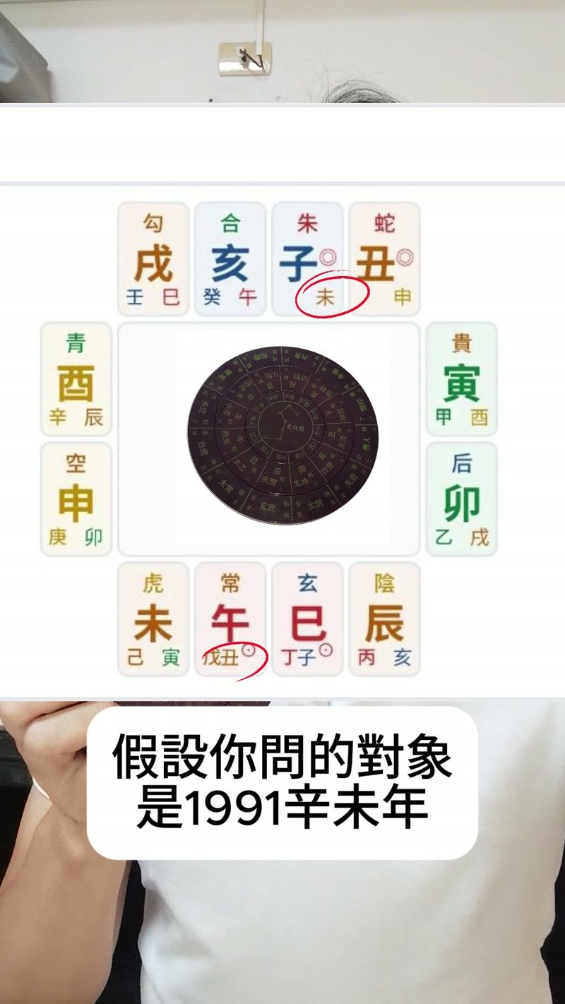 1991辛未年屬羊地盤未的位置